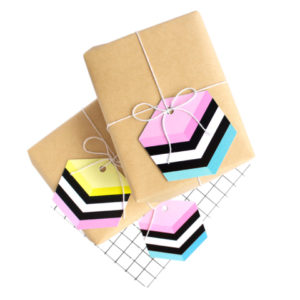 Gift tags réglisse
