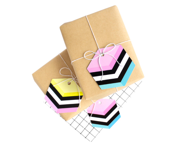 Gift tags réglisse