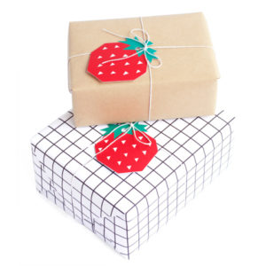Erdbeeren Etiketten