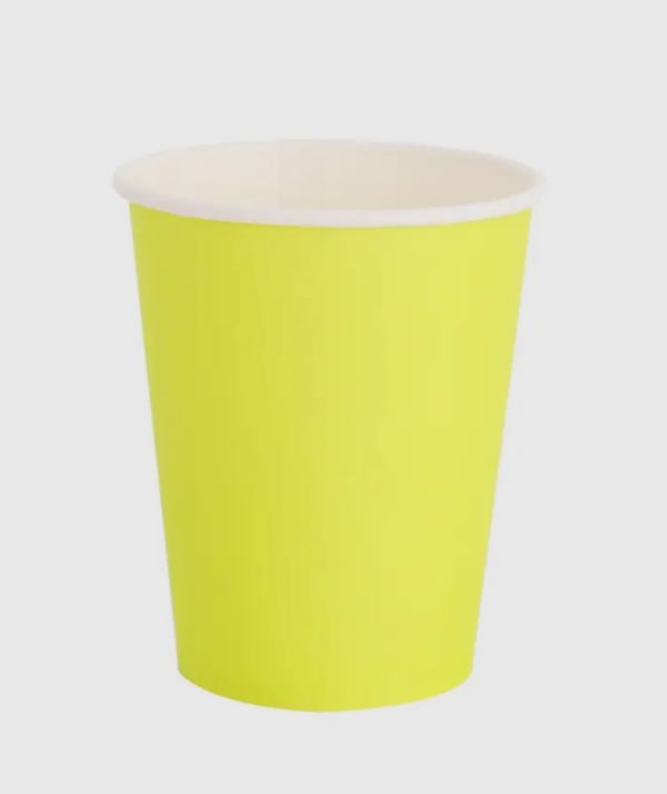 Gobelets - Chartreuse, 8pcs