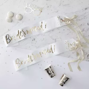2 Bridesmaid scarves