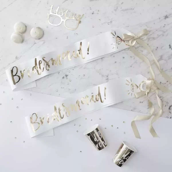 2 Bridesmaid scarves