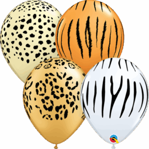 Ballon Latex – Safari (Tailles et motifs variables) 15 Ballon Latex – Safari (Tailles et motifs variables)
