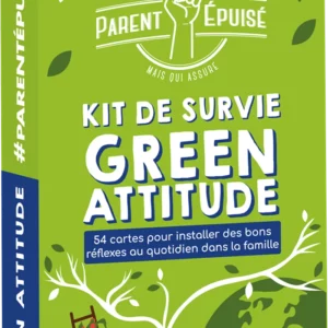 Jeux de cartes PARENT EPUISE KIT DE SURVIE GREEN ATTITUDE