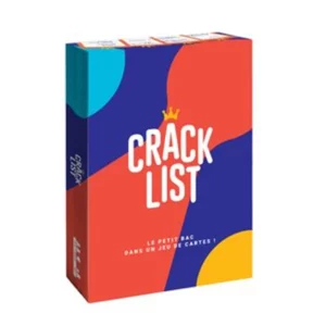 Crack List – Jeu d’ambiance rapide et convivial