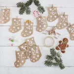 calendrier de avent lavent noel jute chaussettes jpg 28d201d3