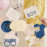 accessoire photo booth coin baby shower gender reveal revelation sexe bebe jpg 8a419cff